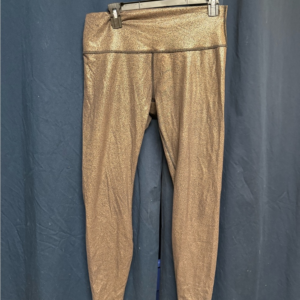 Lululemon Athletica Gold Leggings